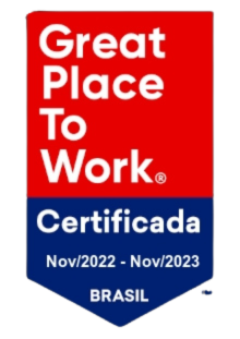 Great Place to Work, Certificada Novembro/2022 - Novembro/2023, Brasil.