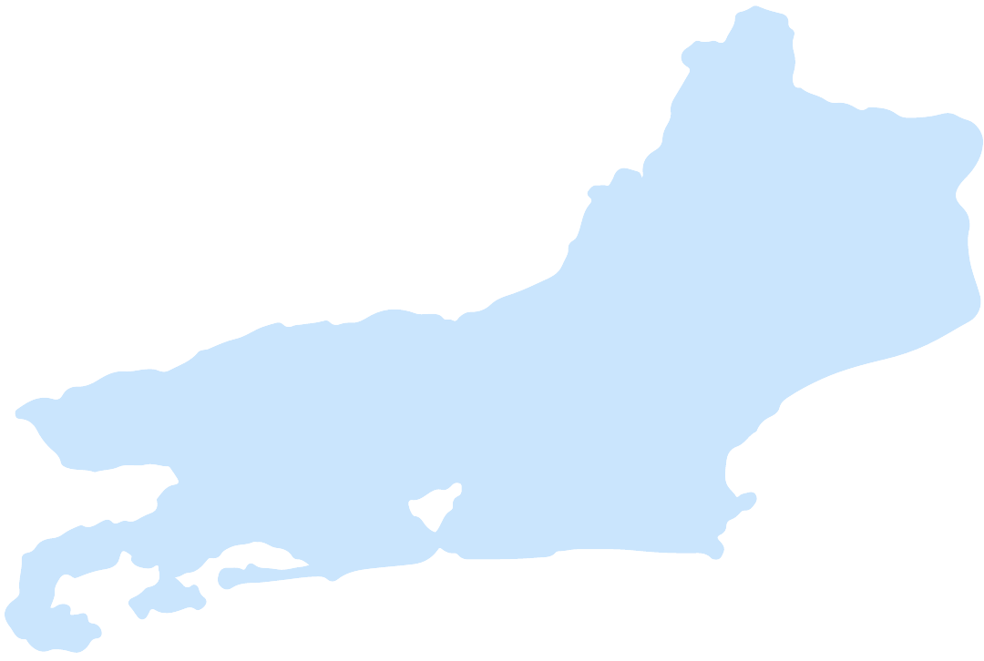 O estado do Rio de Janeiro