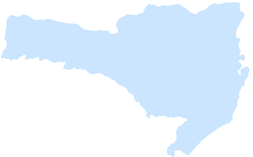 O estado de Santa Catarina