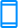 Icone de um celular azul