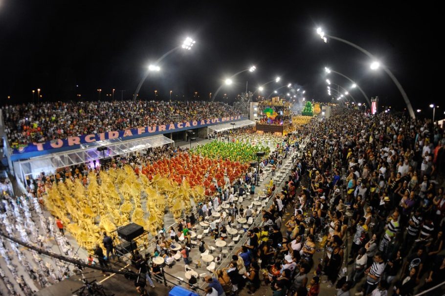 Sambódromo do Anhembi passarela de desfile em São Paulo Sambódromo do Anhembi passarela de desfile em São Paulo