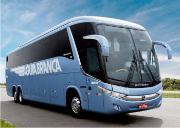 Imagem ilustrativa de um ônibus da Águia Branca.